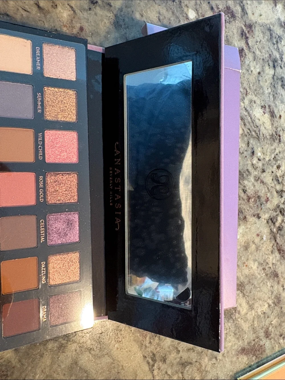 Norvina Anastasia Beverly Hills Norvina Palette - Lavender Purple Packaging